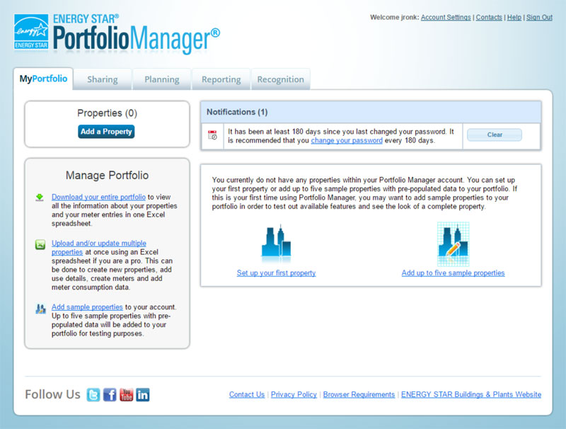 ENERGY STAR® PortfolioManager®